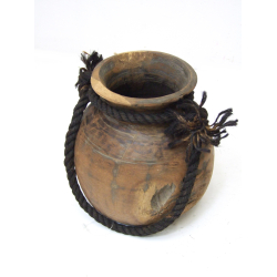 Wazon z drewna egzotycznego Dzban 15x15cm